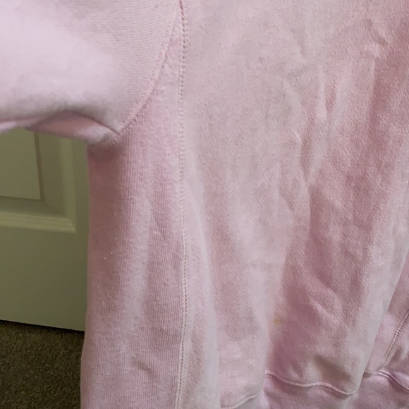 pink CHAMPION reverse weave sweatshirt size small - Picture 5 of 5